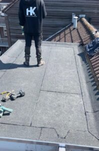 HK op plat dak