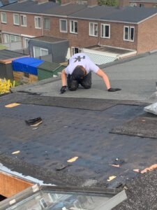 schuin bitumen HK Vastgoed & Onderhoud